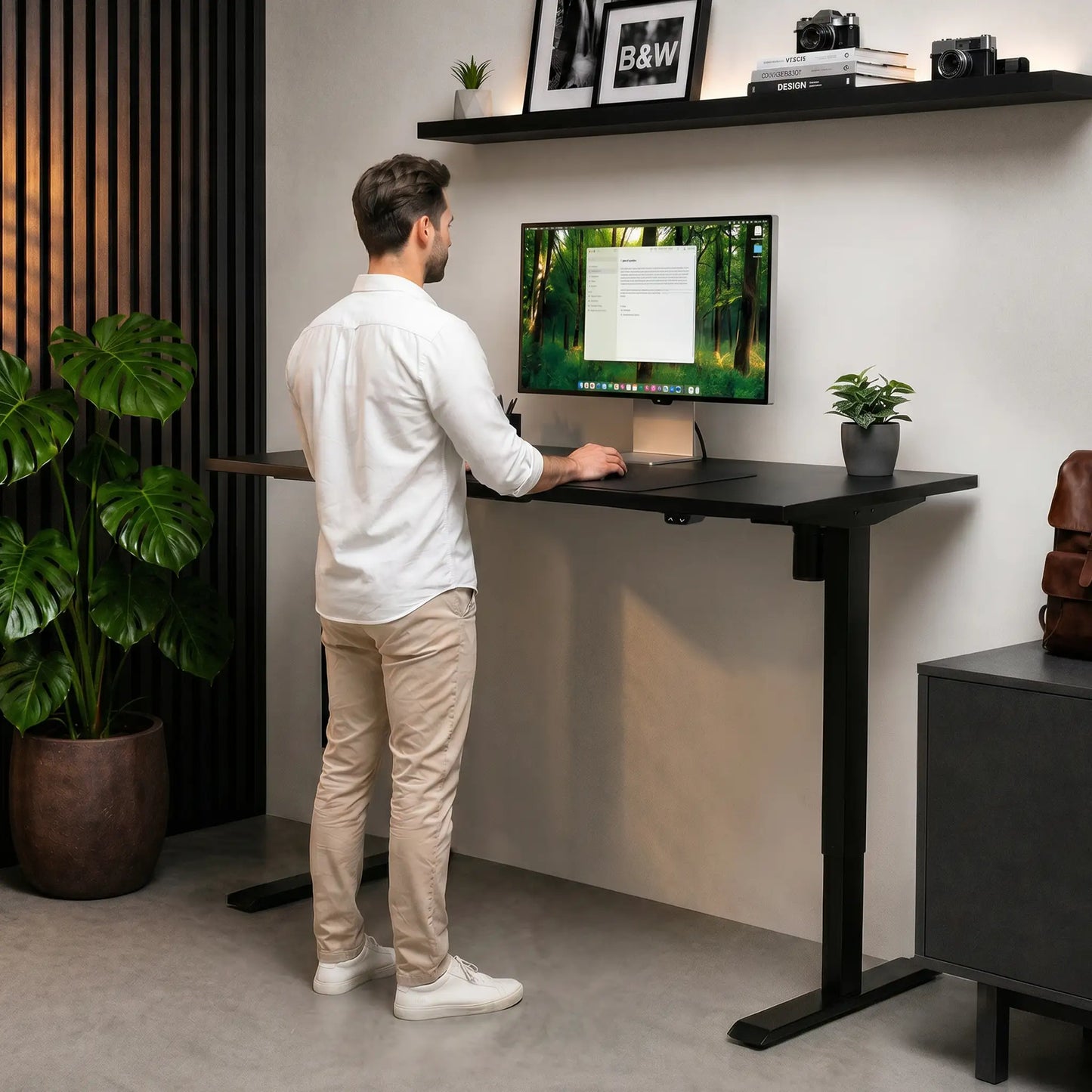 Mesa com Regulagem de Altura GenioDesk HOME
