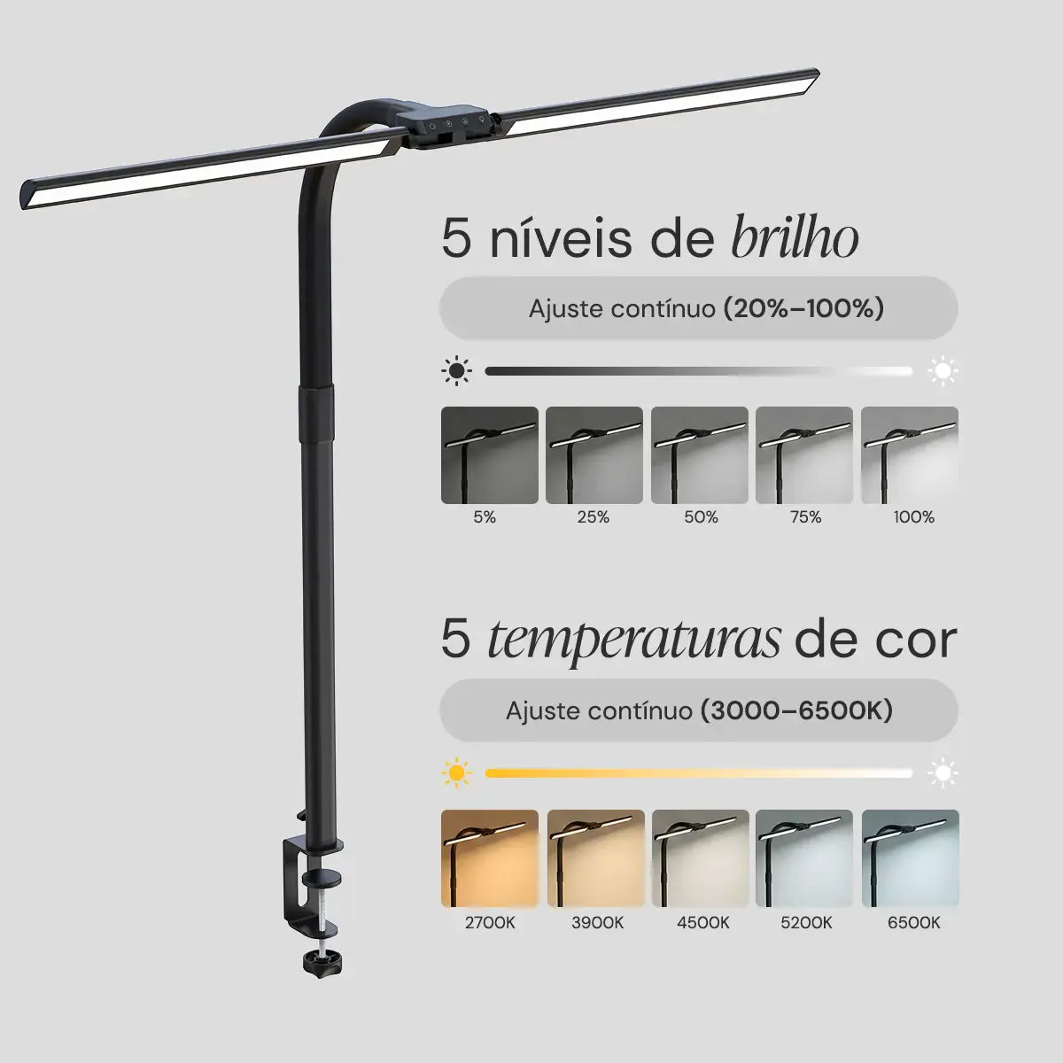 Luminária de Mesa LED 5