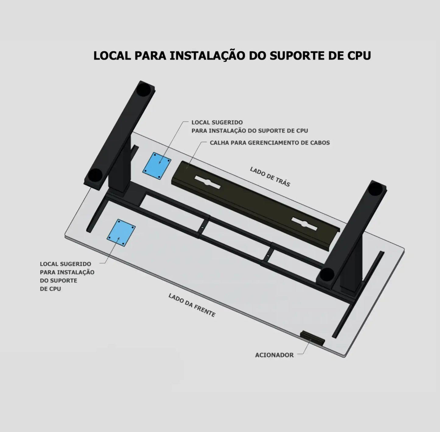 Suporte de Gabinete 5