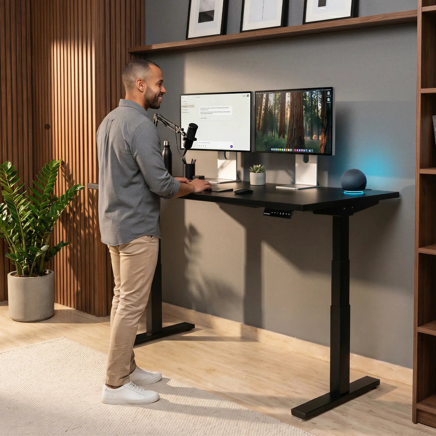 Mesa com Regulagem de Altura GenioDesk PRO Smart (Wi-Fi)