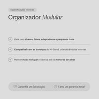 Organizador Modular 6