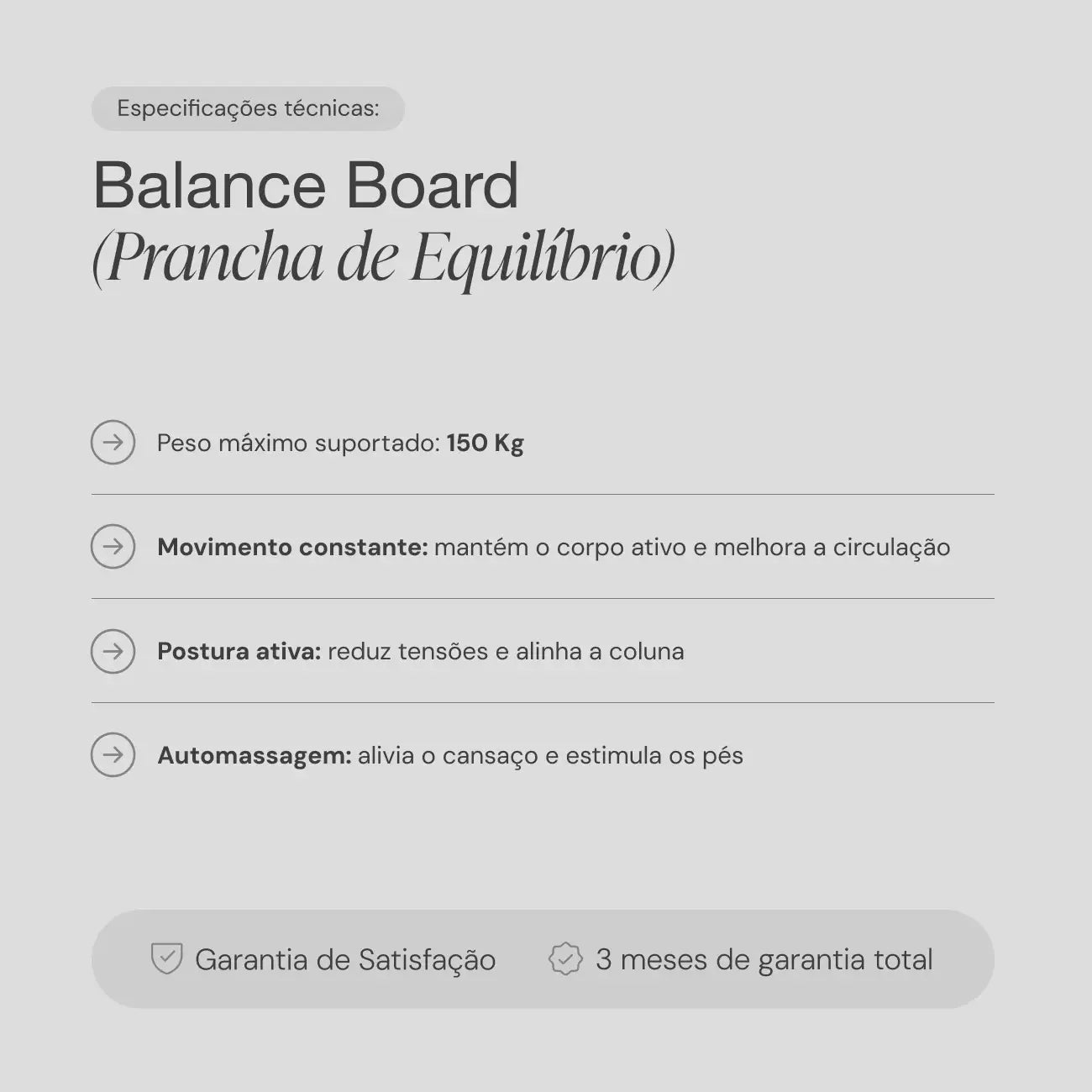 Balance Board (Prancha de Equilíbrio) 5